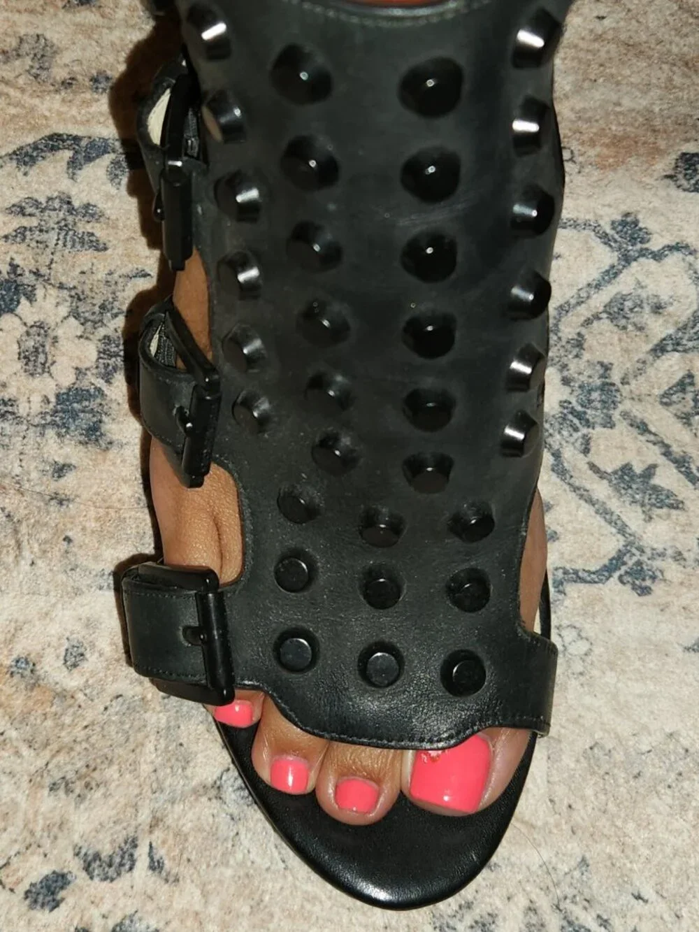 Michael Kors sexy black high heels, fits size 8